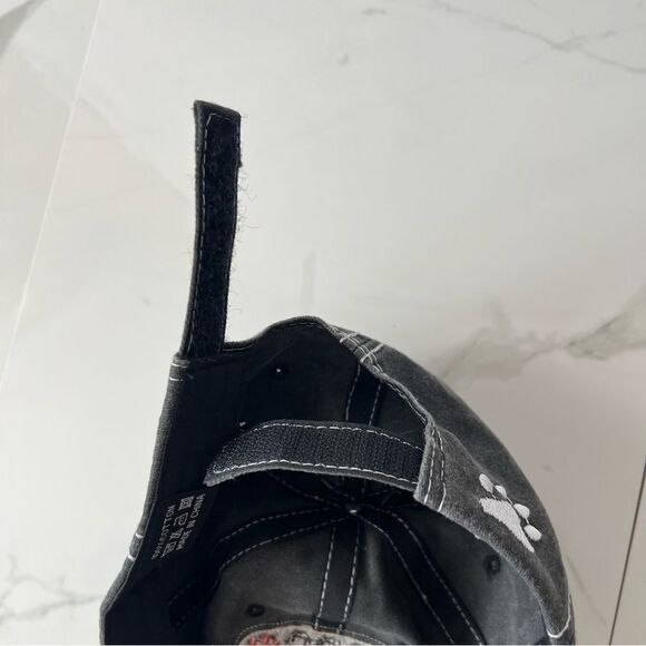 Dog Vibes Only Distressed Baseball Cap NEW - Picture 4 of 6